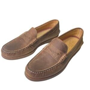 Sperry Top-Sider Gold Cup Cambridge Loafer Brown Leather Slip On Mens Shoes 11.5